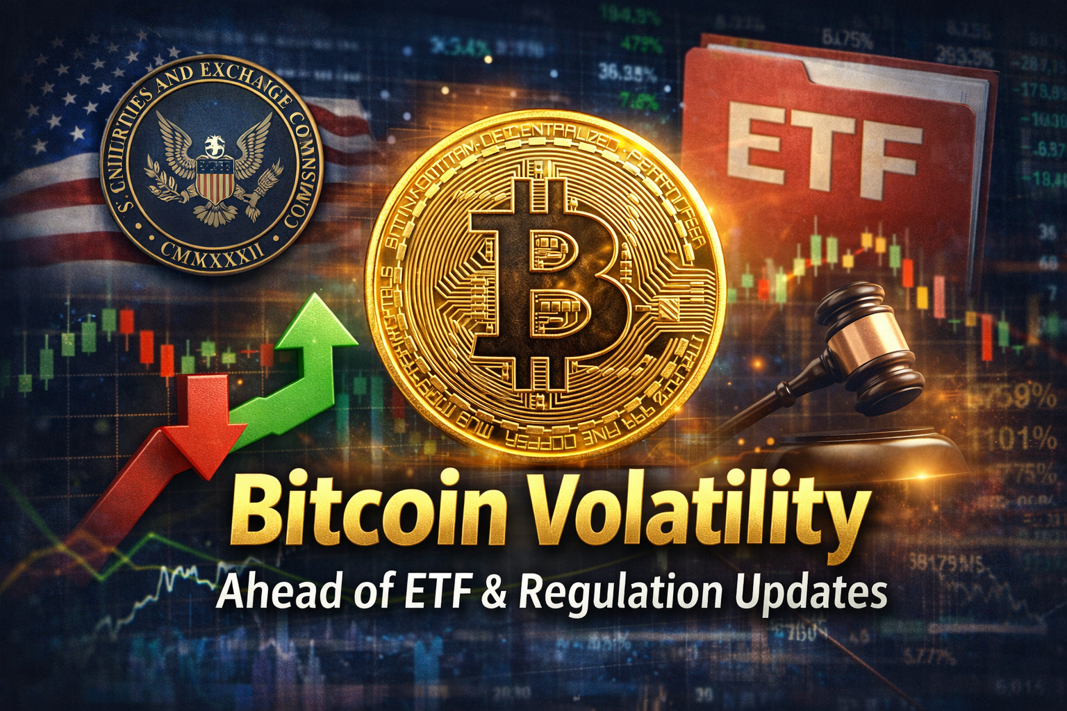 Bitcoin Volatility Rises Ahead of ETF and Regulation Decisions