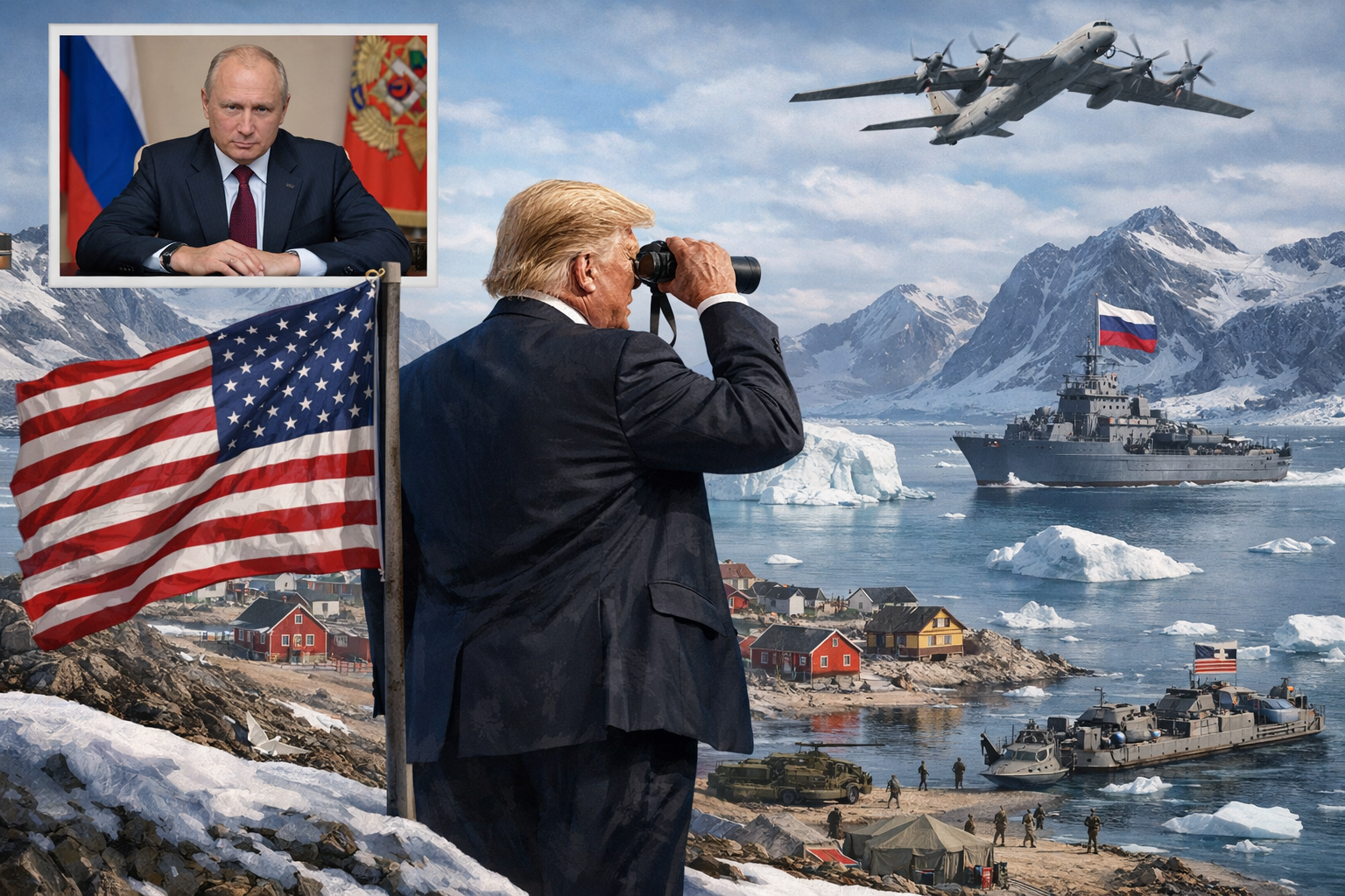 Russia Says It’s Monitoring Trump’s ‘Extraordinary’ Push to Take Over Greenland